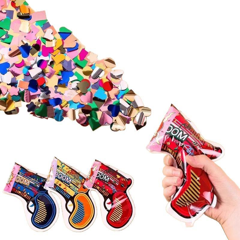 Automatic Inflatable Confetti Gun - Party & Wedding Prop, Handheld Cannon