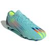 Adidas X Speedportal.3 Round Head Comfortable Turf AG HG Artificial Grass Non-Slip Wear-Resistant Soccer Shoes Men Soccer Shoes Blue Yellow GW8479
