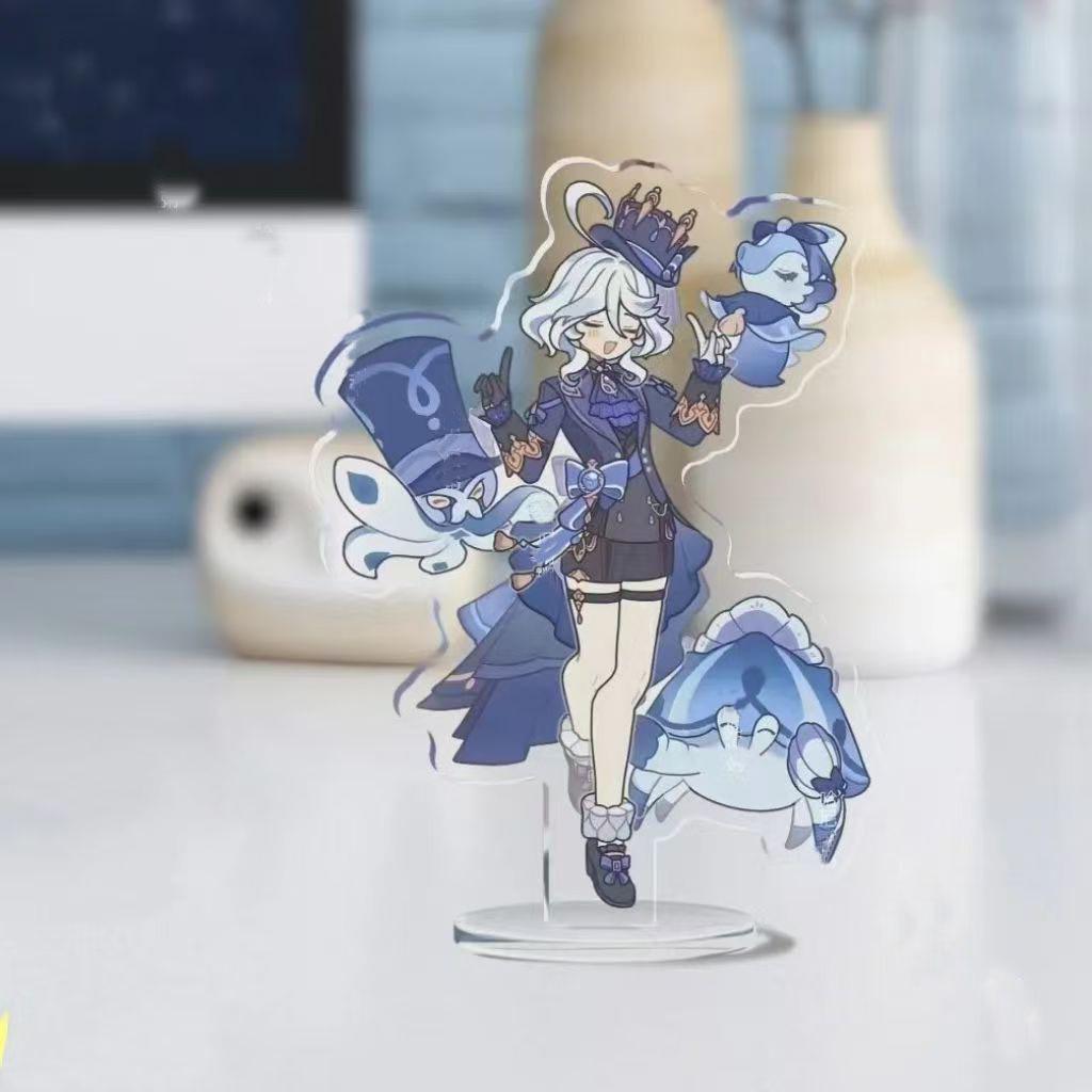 Furina Hydro Archon Acrylic Standee - 10cm Desktop Ornament