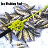 High Quality Plastic Child Ice Fishing Rods Winter Reels Pen Pole Retractable
