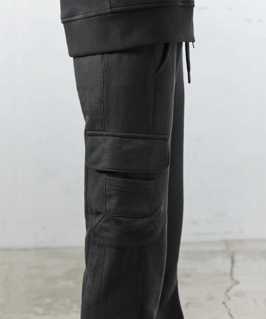 41PRAY Mini Pocket Bootcut Pants / Charcoal