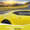 ABS Side Window Louvers For Camaro 2017- Window Glass Blinds Accessories, ABS Carbon Fiber