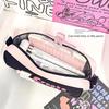 Retro Graffiti Candy Colored Pencil Bag Dopamine Pencil Case Stationery Storage Bag  Boy/Girl