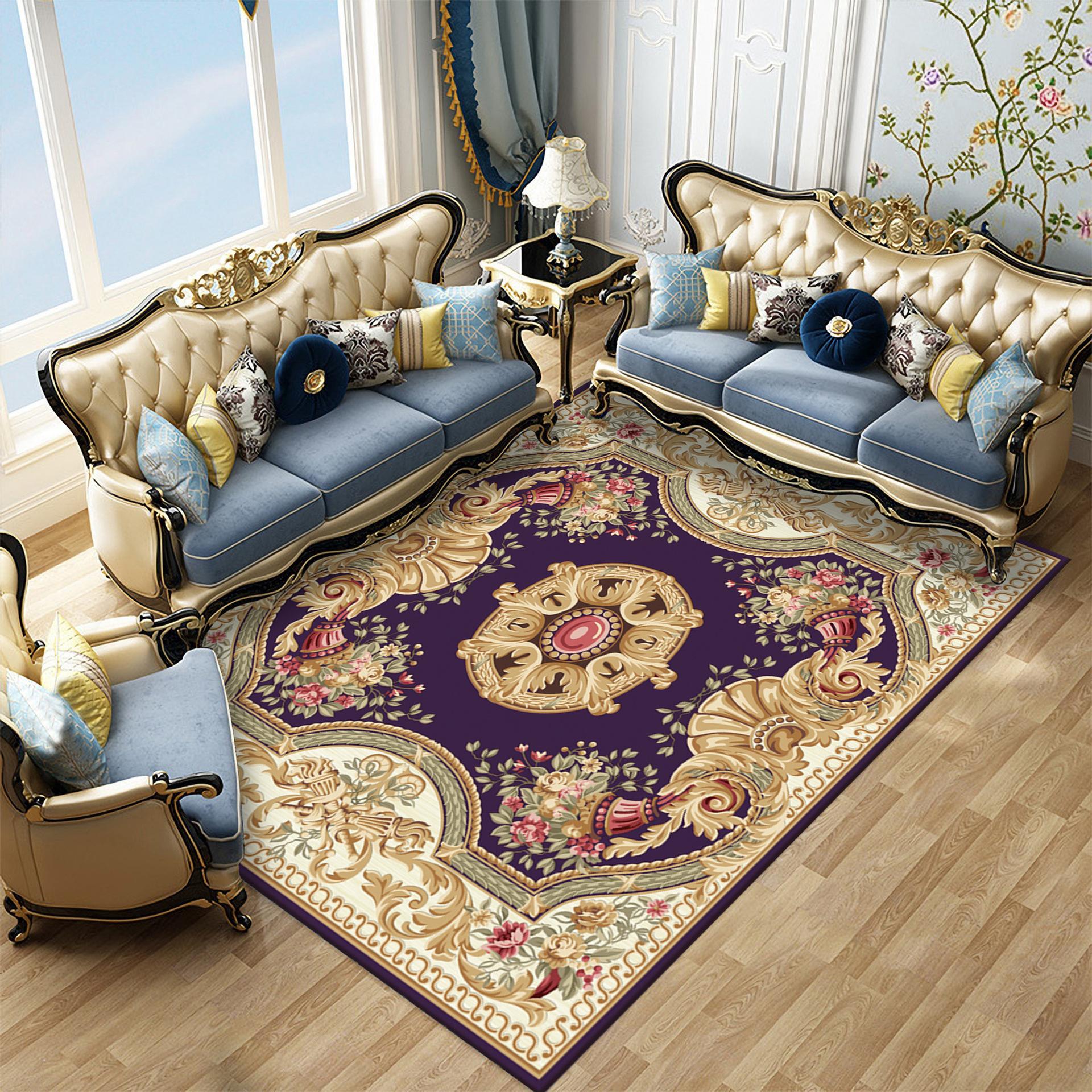 

Ковер для гостиной, ковер для спальни, прикроватный ковер, ковер под диван и журнальный столик, износостойкий и противоскользящий ковер 80*120cm