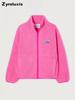 Piumino Maglia Grossa Primavera/Autunno con Zip, Felpa Roly Poly in Pile Moda Casual da Donna