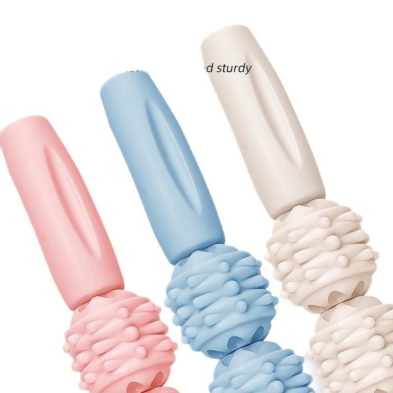 Fitness Fascia Quad Mace Bionic Touchpoint Muscle Massage Calf Waist Shoulder Neck Workout Decompression Roller Stick