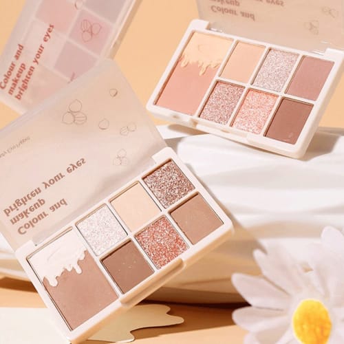 XIXI Fard à paupières SNS Palette de fards à paupières populaire Haute couleur Longue tenue - 02#