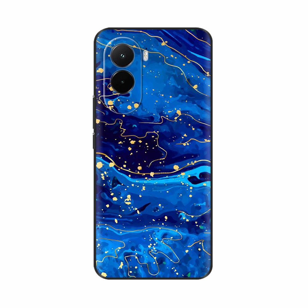 For Poco M7 4G Case Flowers Cartoon Animals Cool Style Soft Silicone Black Phone Cover For Xiaomi Poco M7 Case Fundas M 7 Bags