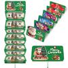 2026 Santa Claus Christmas Money Box with 10 Card Slots - US Dollar Red Envelope Surprise Party Gift