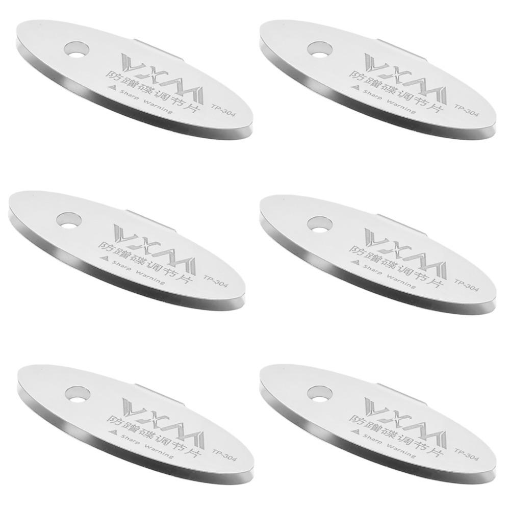 6PCS Stainless Steel Brake Pad Adjusting Tool Brake Caliper Alignment Tool  Bicycle Maintenance