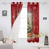 Julgran Present Frukt Akvarell Snöflinga Mörkläggningsgardiner För Vardagsrum Sovrum Fönsterbehandling Persienner Kök Draperier