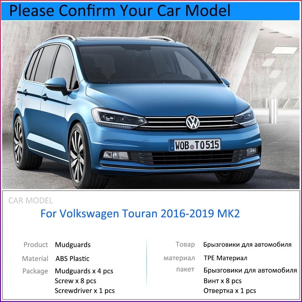 Apărătoare de noroi potrivite pentru Volkswagen VW Touran 2016 2017 2018 MK2 Accesorii auto Apărătoare de noroi Piese de schimb auto