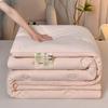 Three-Dimensional Soybean Sateen Cotton Quilt: Thickened Spring to Winter Dorm Warmth