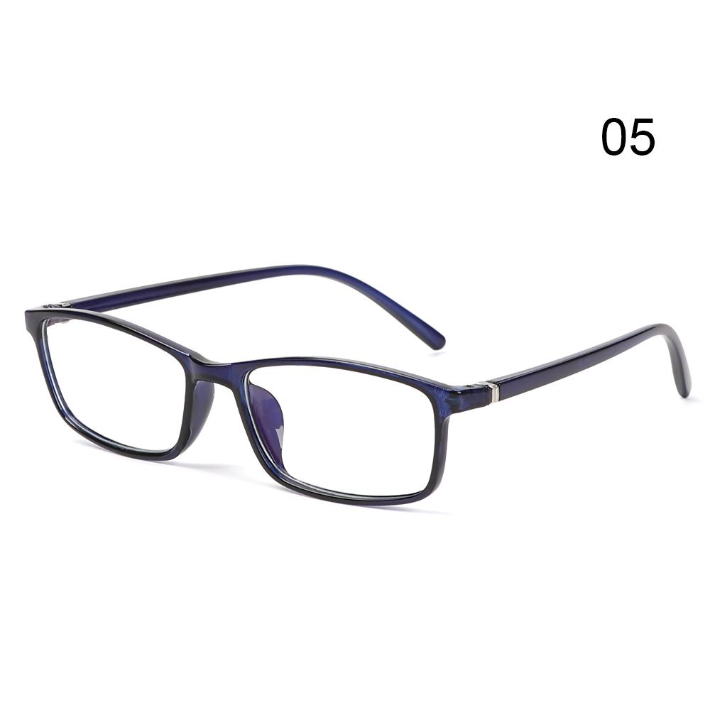 Women Anti Blue Light Glasses Vintage Computer Eyewear Full Frame Transparent Eye Protection Eyepiece Square Goggles Eyeglasses