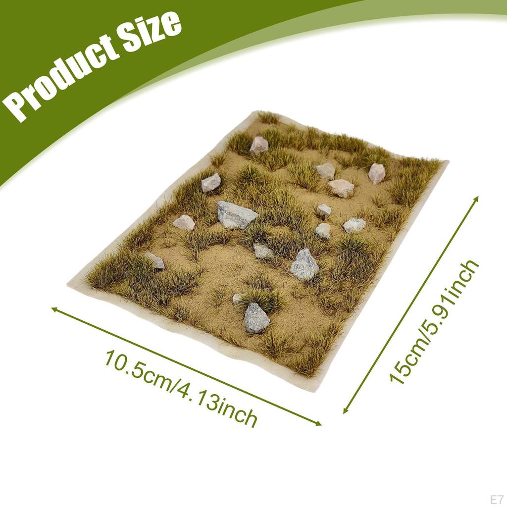 Grass Tufts Model Artificial Vegetation Groups Diorama DIY Simulation Cluster for 1/35 1/64
