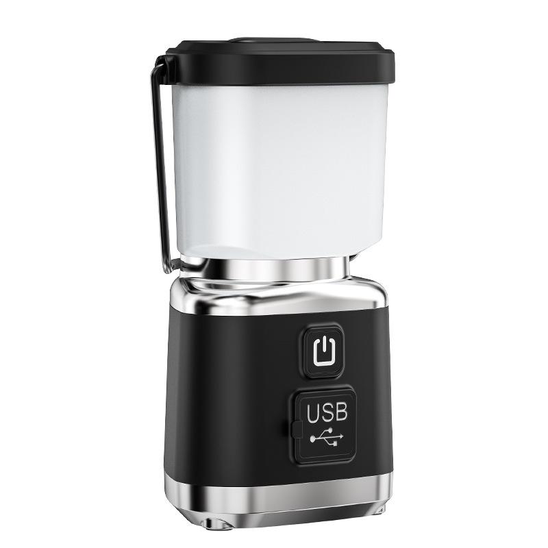 Multi-functional Outdoor Tent Light with Stepless Dimming and Portable Hook for Long-lasting Ambiance Lighting