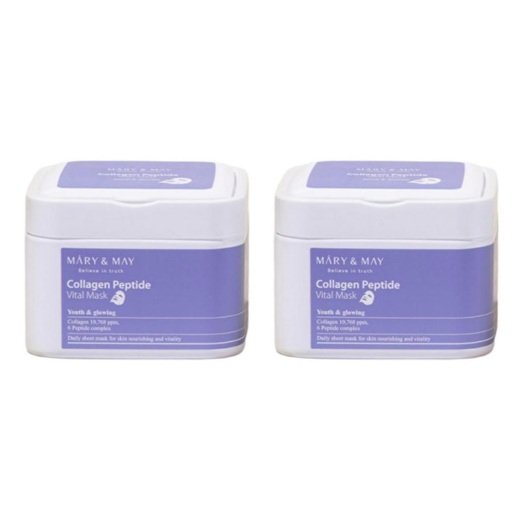 [Mary&May] Collagen Peptide Vital Mask 400g (30 pieces)