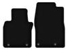 Alfombrillas de suelo de terciopelo delanteras BÁSICAS para: Mazda 3 IV hatchback, sedán (2019-)
