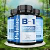 Dual-action Vitamin B1 Combining Water-soluble Thiamine and Fat-soluble Benfotiamine – for Energy and Bone & Joint Health.