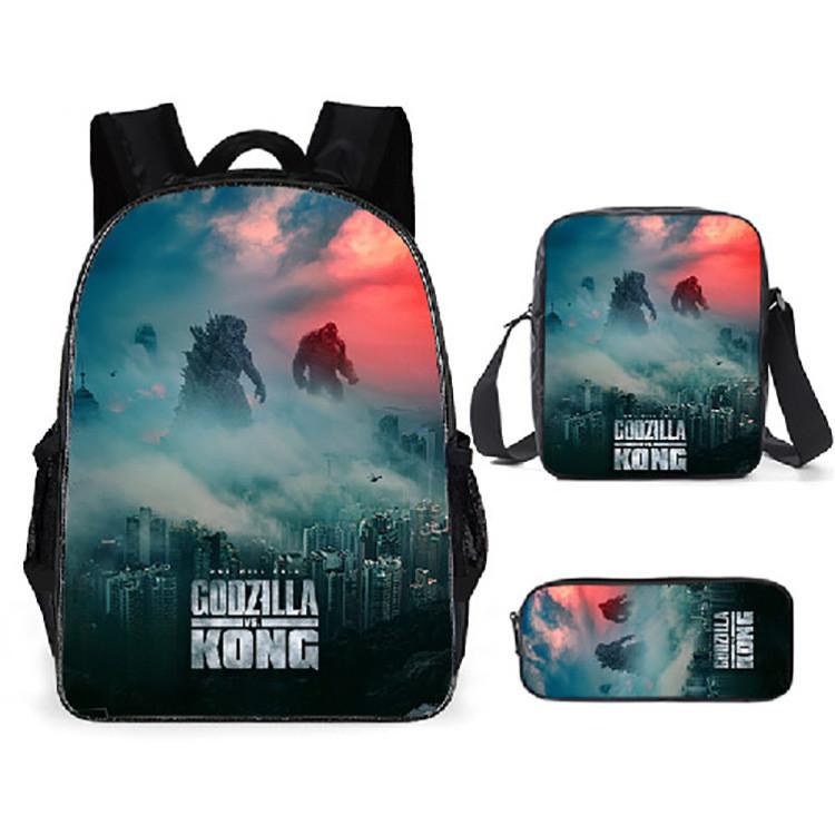 Shoulder Anime Cartoon Bag Pencil Case Kids School Pack For Daily Use