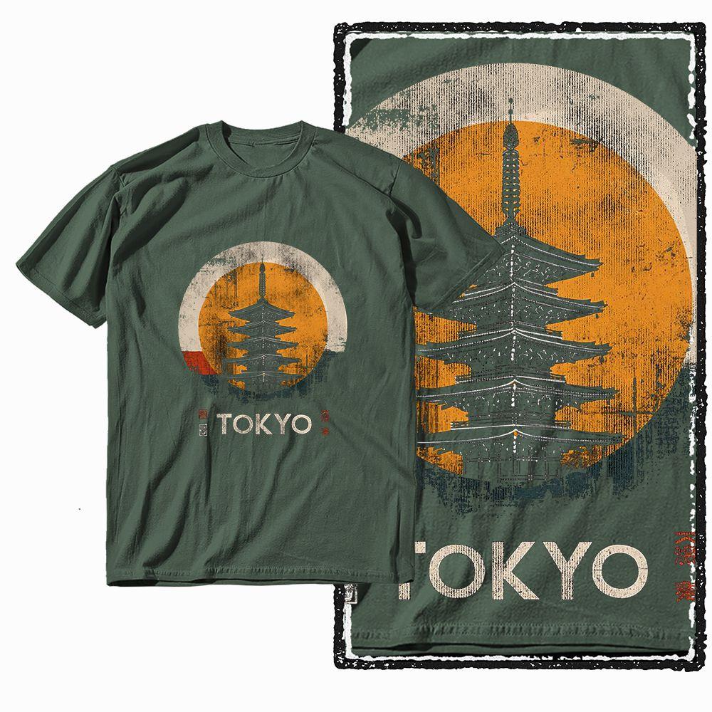 G28 Army Green Cotton Cool Dragon Graphic Men T-shirt | Streetwear Big Size Vintage O-neck Men's Tee Tshirt