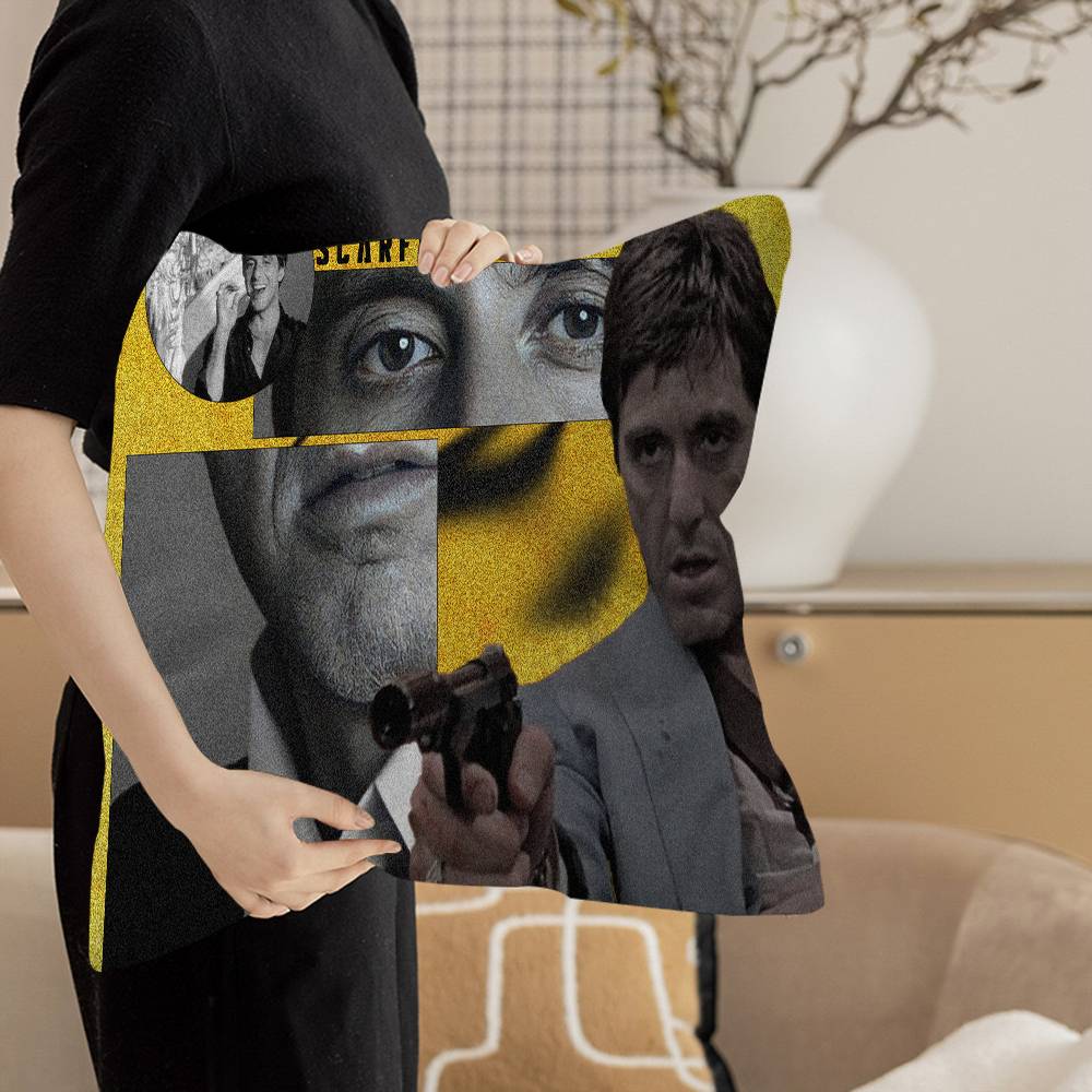Movie S-Scarface Pillow Cover Design cushion Cover decor Holiday Decorati