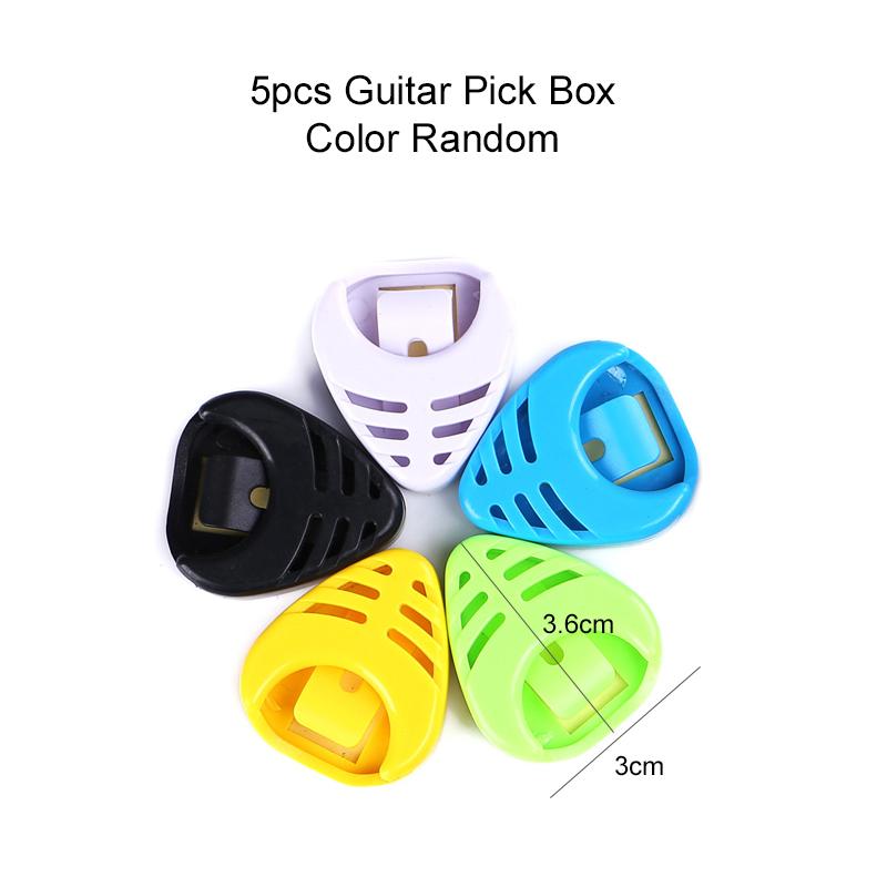 Heart-shaped Guitar Pick Holder With Guitar Picks Storage Device for Acoustic Guitar Electric Guitar Bass Ukulele Portable TMZ
