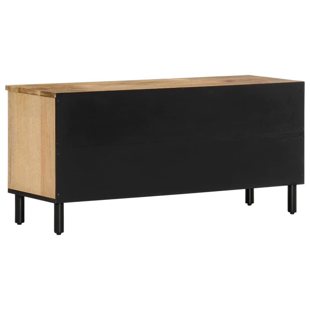 Vidaxl Szafka Pod Telewizor, 100X33X46 Cm, Lite Drewno Mango