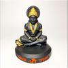 Hanuman Idol for Home Temple & Office Desk | Hanuman Murti for Car, Positivity, Strength & Vastu Protection (Black Matte Finish, 10cm Height,)
