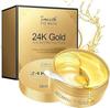 KIDINGTON Under Eye Patches - 60 Pcs - 24K Gold Eyes Mask- Puffy Eye & Dark Circles Treatments,Reduce Under Eye Bags and Smooth Wrinkles, Skin Care