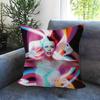 Singer Kkylie Mminogue Doublesided Printed Pillow Cover Short Plush Suitable Living Rooms Bedrooms Sofas Throw Cushion Cover