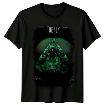 Moucha (1986) Retro tričko s filmovým plakátem, unisex, 80. léta