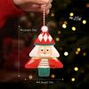 Nordic Style Xmas Tree Pendant Santa Clasu Christmas Ornament Christmas Hanging Decoration  Party
