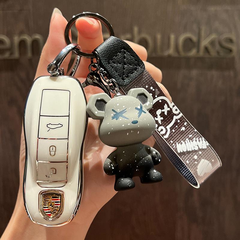 Passend für Porsche Schlüsselgehäuse CayennemacanPanamera Schlüsseletui