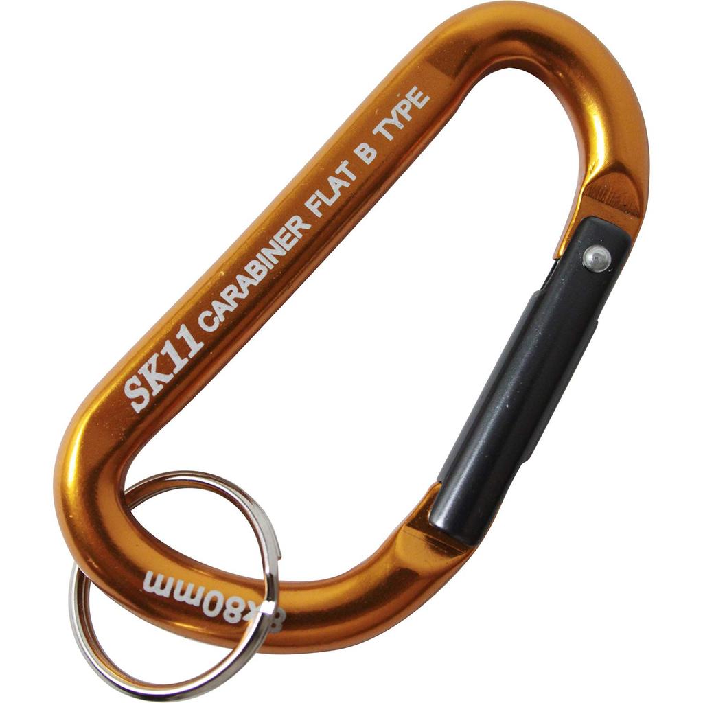 SK11 Aluminum Carabiner B Gold 5 X 50mm of SAC-550B (Set 10)