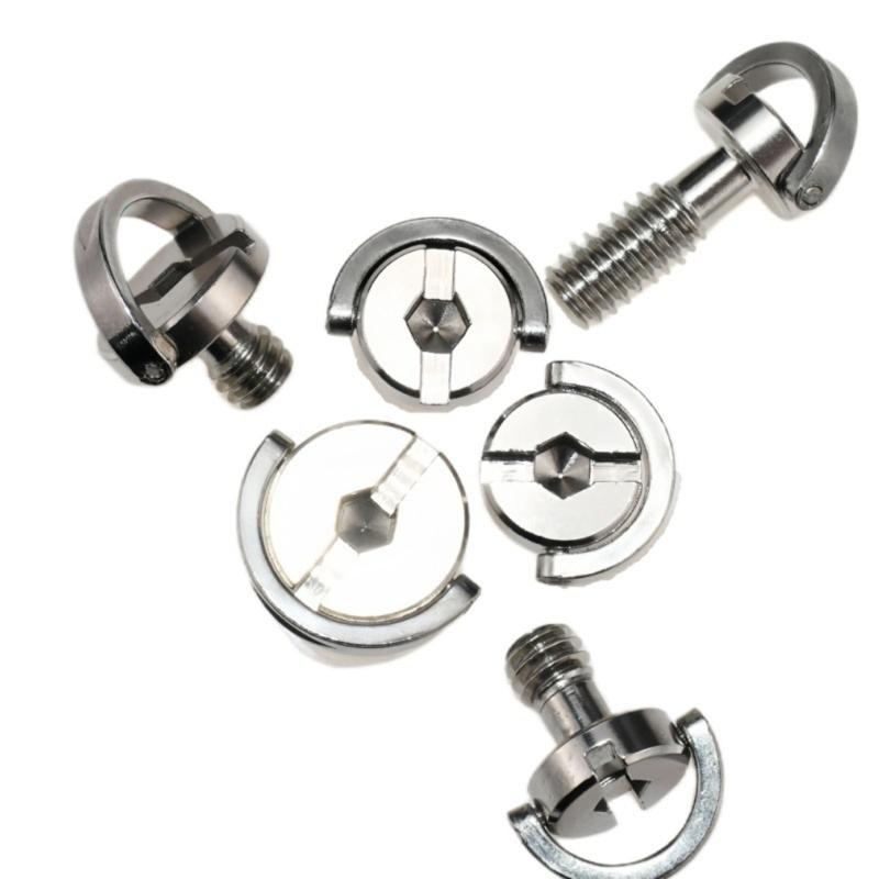 Quick Release 1/4inch Camera Screw Hexagon Key Stainless Steel for Tripods Mounting Universal Compatibility
