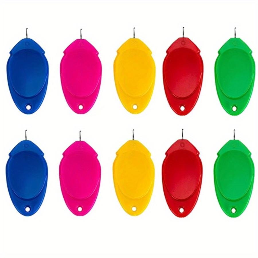 

10pcs Set Easy to Use Needlework Threader Suit-Suitable for Hand and Machine Sewing,Ideal for DIY Handicraft and Jewelry Making