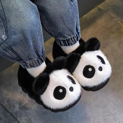Kapa Bear Kids' Anti-slip Winter Warm Fluffy Slippers