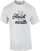 I've Got a Good Heart But This Mouth - Funny T-shirt Unisex T-Shirt