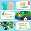 KaeKid RC Dinosaur Toy Car for Boys, Ages 2-3, Electric RC Remote Control Car with LED Lights and Music, Popular for Kids, Ages 2, 3, 4, and 5,
