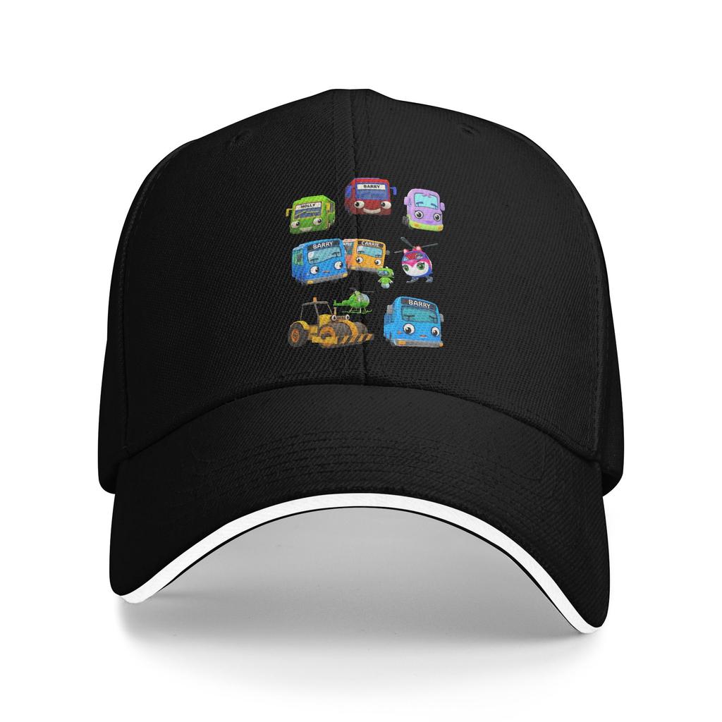 Rogi Tayos Little Bus Baseball Caps Casual  Sandwich Caps Unisex Adjustable Dad Hat Sport