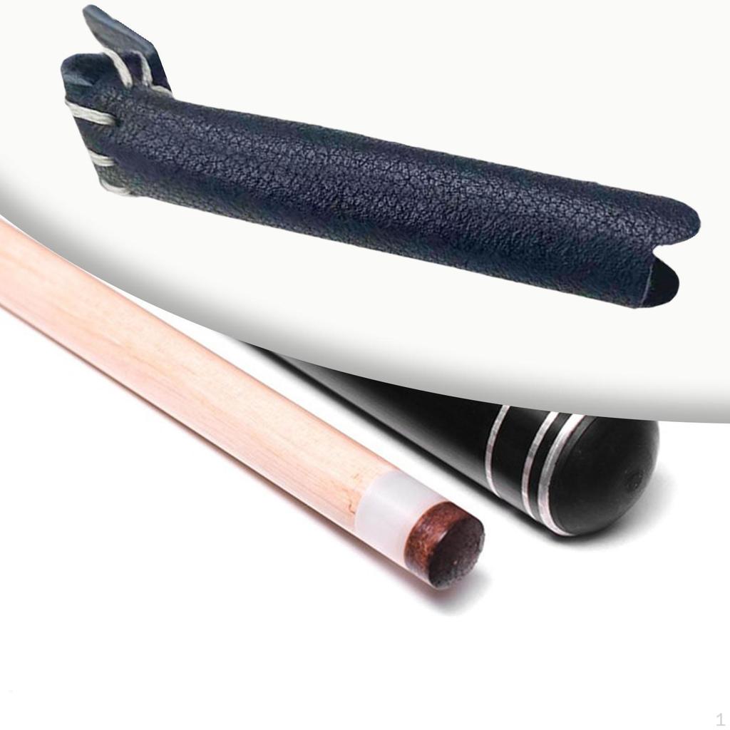 Leather Snooker Cue
