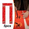 5 Sets Blank Couplet Paper Decor Chunlian Red Xuan for Store Restaurant Shop Office Home