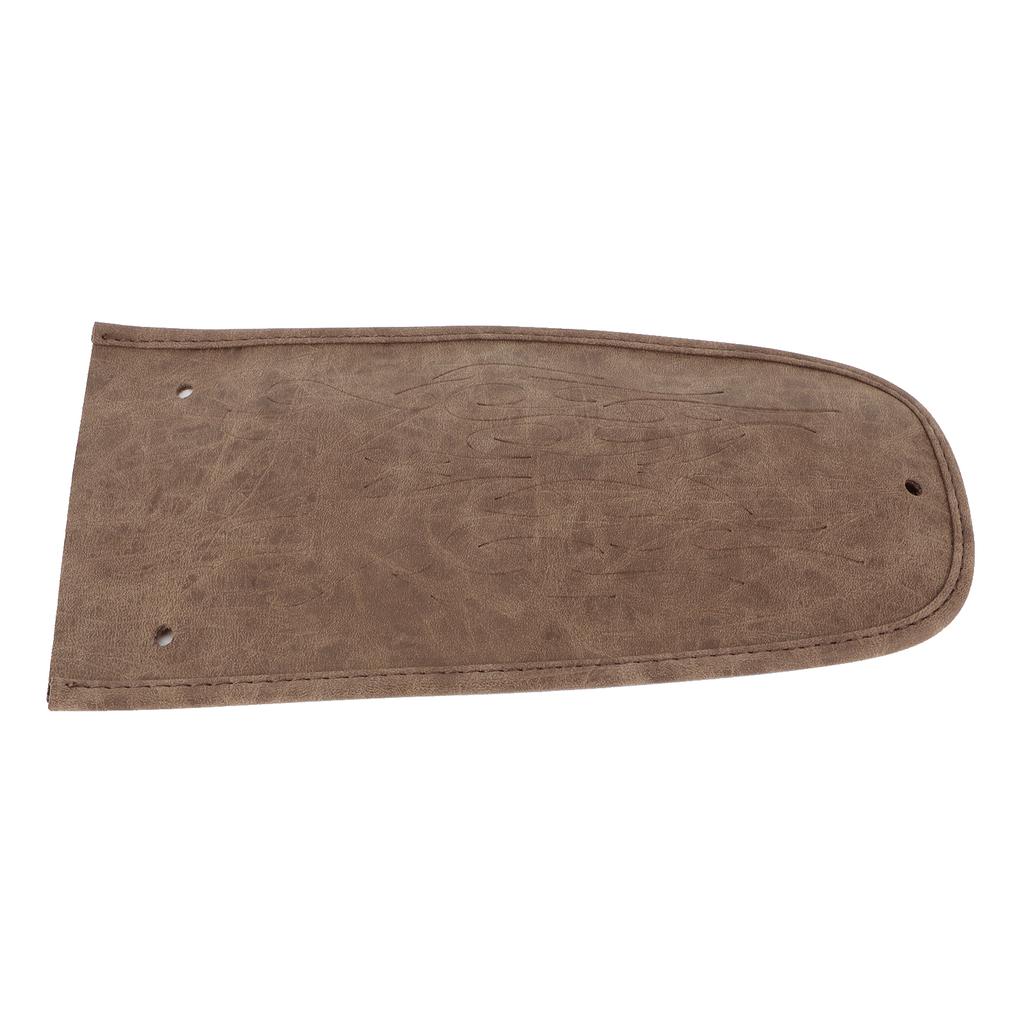 Motorcycle Bib Cover Artificial Leather Decorative Pad Flame Pattern Fit for XL 883 1200 48