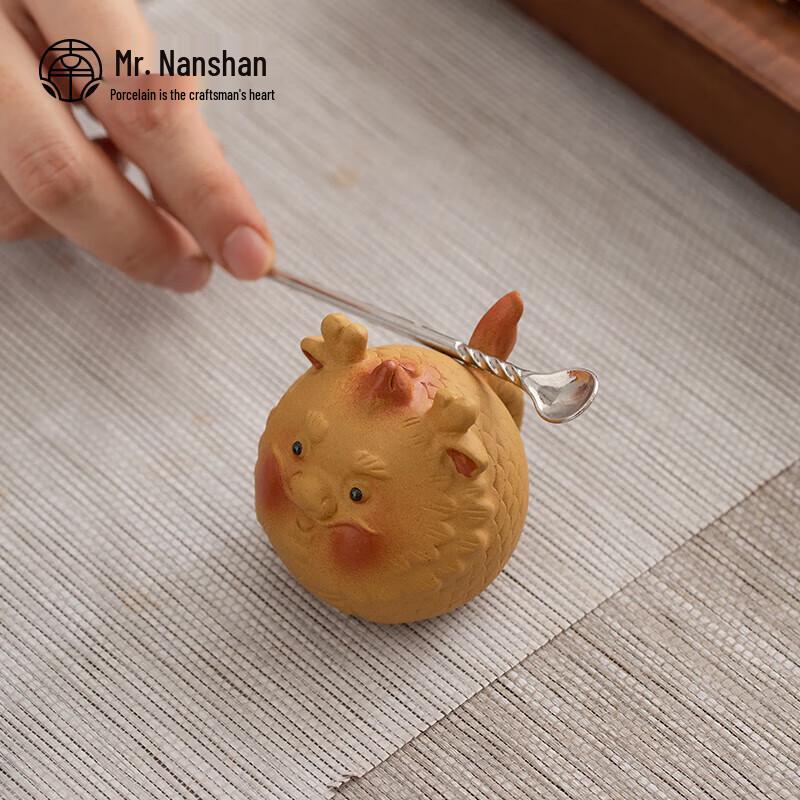 Purple Clay Lucky Dragon Tea Pet