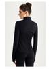 LAHN Women's Long Sleeve Quick Dry Slim Fit Yoga Jacket - Autumn/Winter Athletic Wear