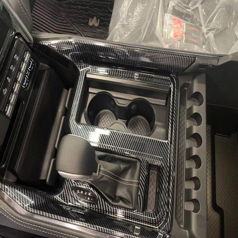 Dodge RAM Console Carbon Fiber Trim Interior Accessories