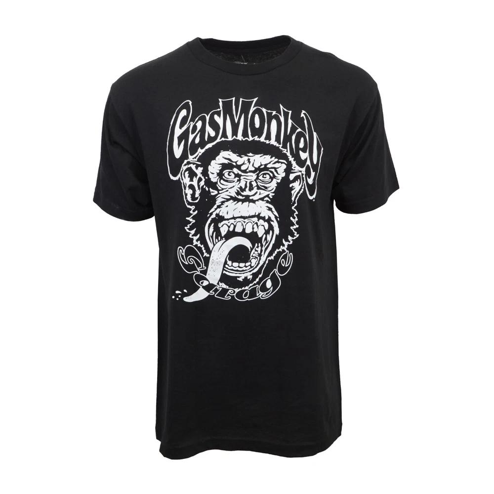Gas Monkey Logo T Shirt Black S