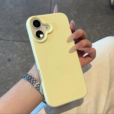 Soft Silicone Candy Color Matte Phone Case For iPhone 11 12 13 14 15 16 Pro Max Plus Shockproof Bumper Rubber Back Cover Shell