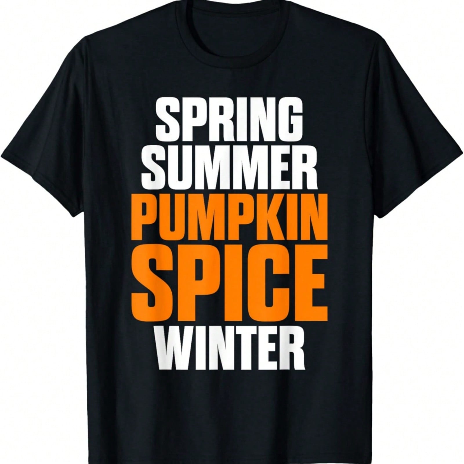 Spring Summer Pumpkin Spice Winter - Pumpkin Spice Lovers T-Shirt S разноцветный